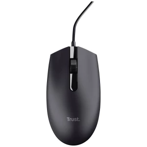 Trust TM-101  miš USB   optički crna 3 Tipke 1200 dpi ugrađeni kotačić za pregled slika