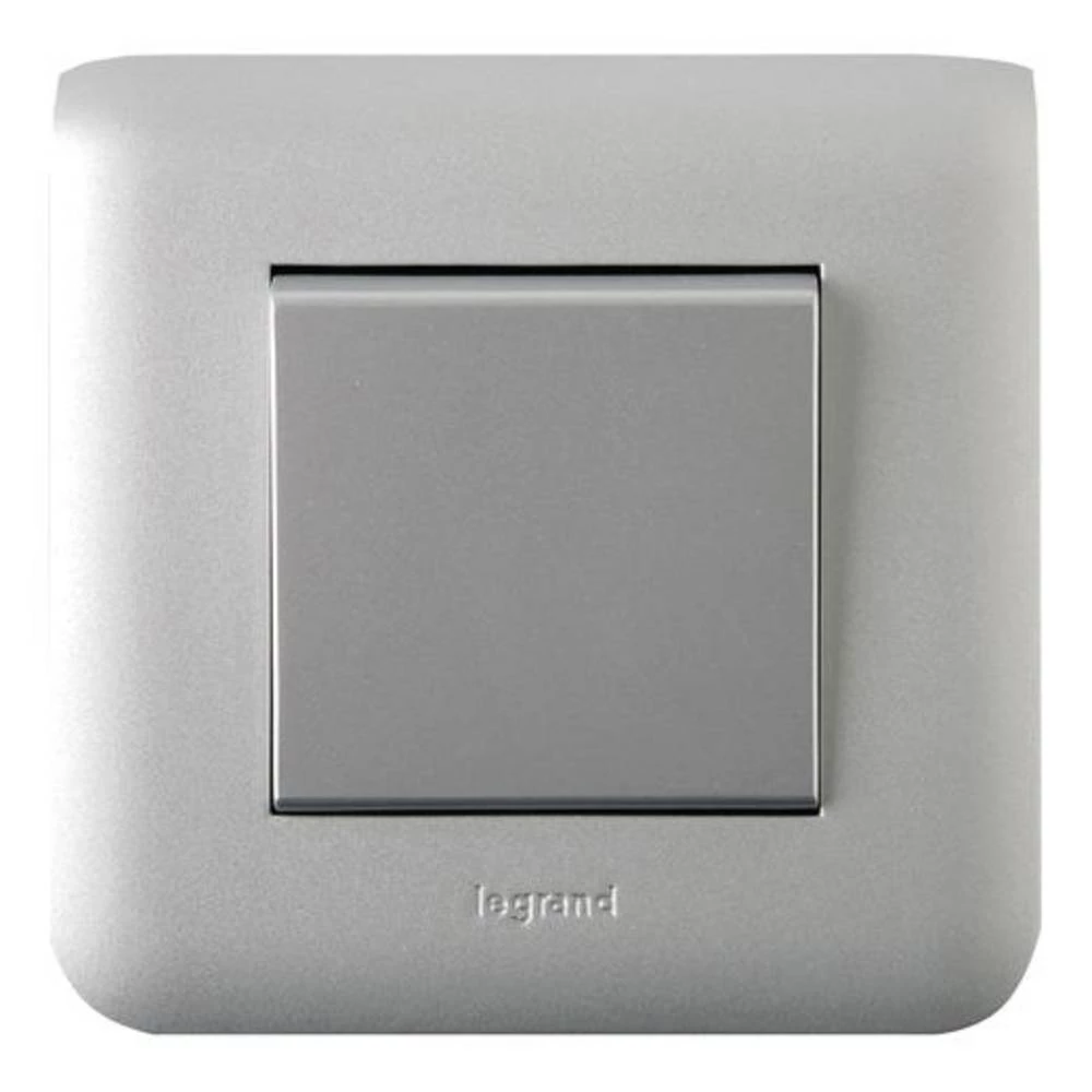 Legrand   instalacijski prekidač Mosaic aluminij boja 079211 slika