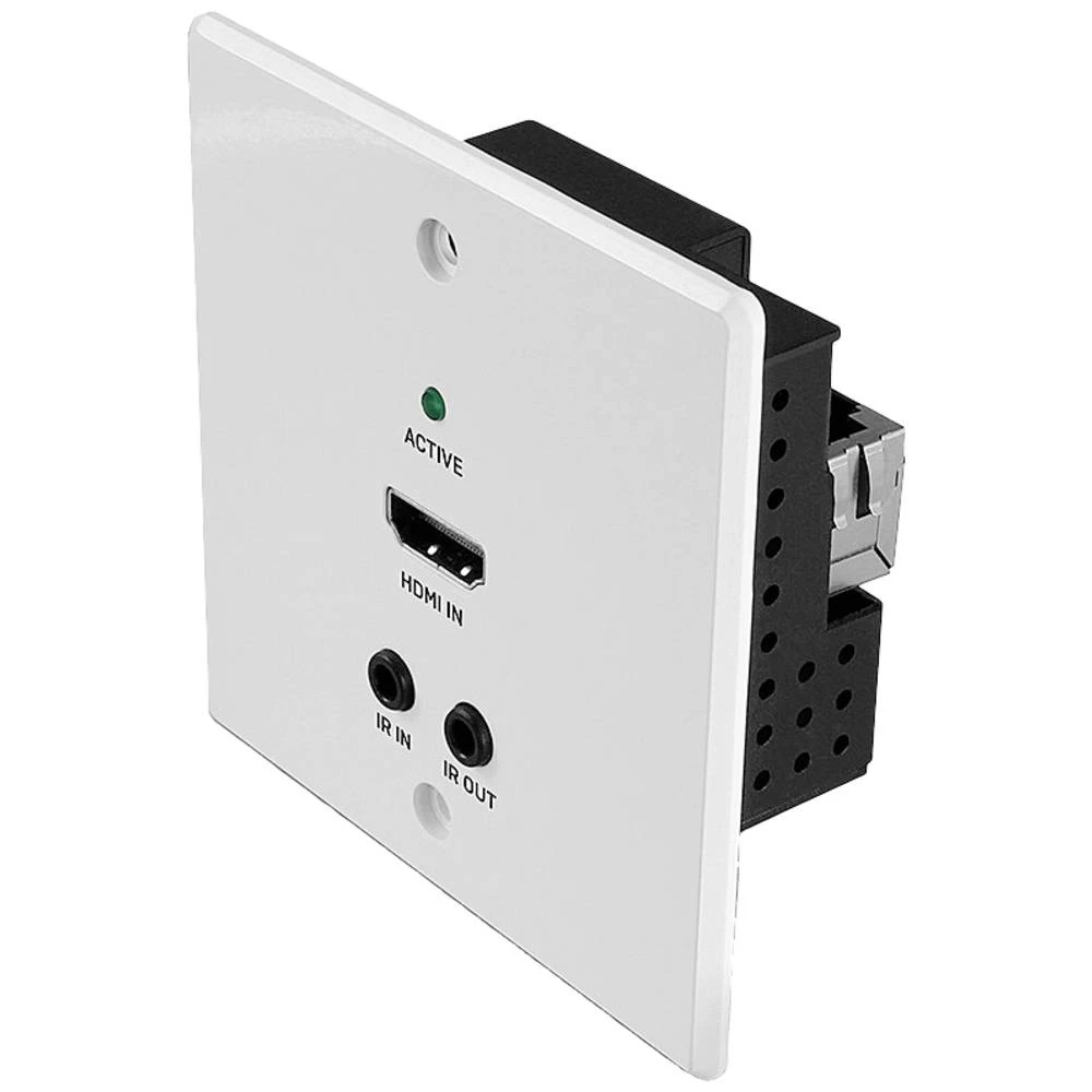LINDY 70m Cat.6 HDMI 4K60, IR & RS-232 HDBaseT UK Wall Plate Extender, Transmitter HDMI™, IR (3,5 mm priključak) prošire slika