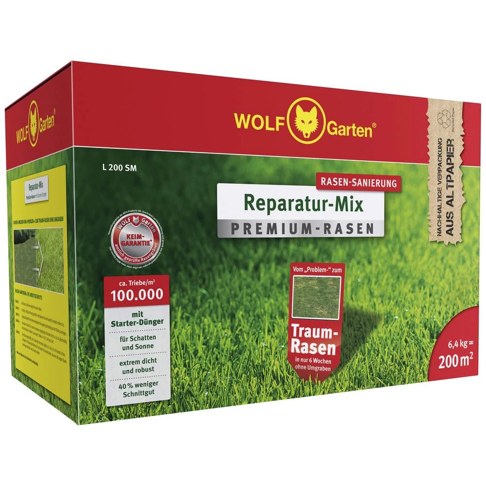 WOLF-Garten 3810036 WOLF-Garten - vrhunsko gnojivo za travnjak plus nadogradnju L 200 SM 1 St. slika