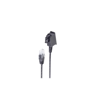 Shiverpeaks DSL priključni kabel [1x muški konektor TAE-F - 1x RJ45-utikač 8p2c] 1.5 m crna slika