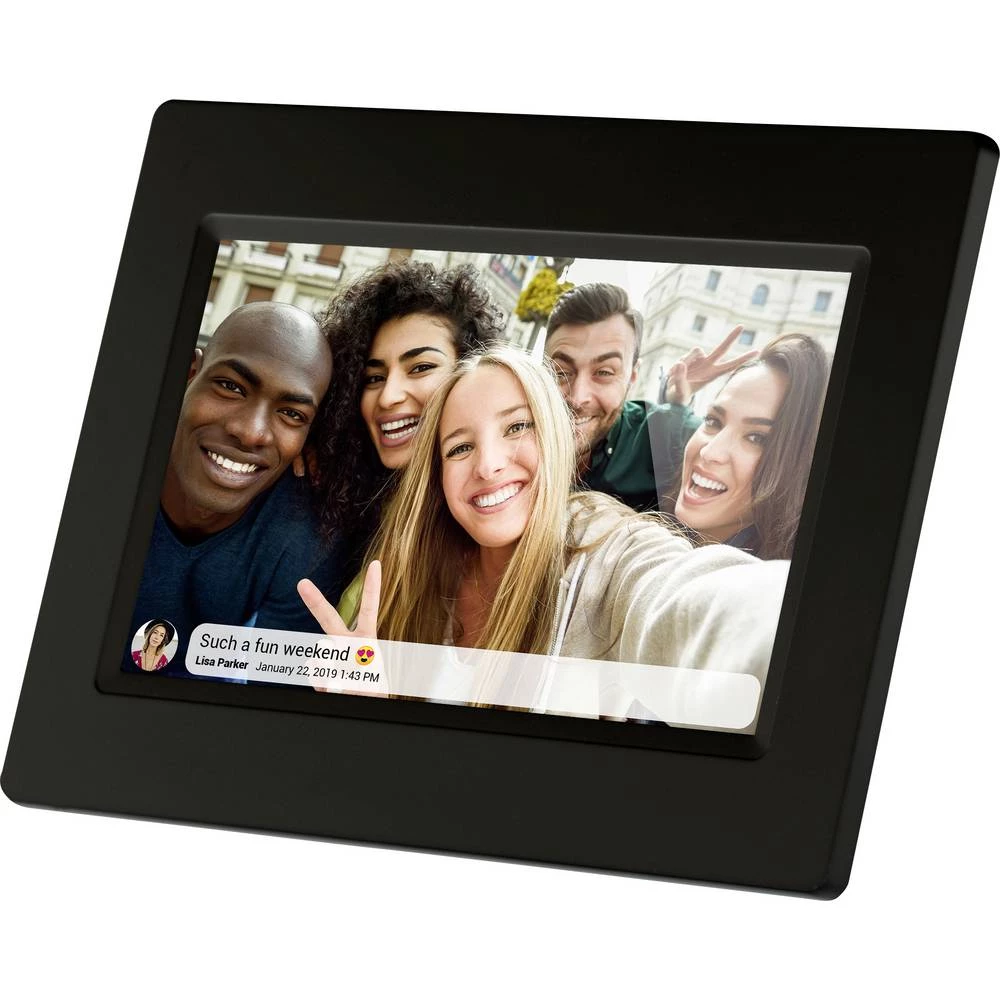 Braun Phototechnik DigiFrame 718 WiFi digitalni okvir za fotografije 17.8 cm 7 palac slika