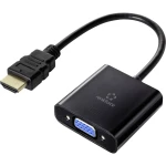 Renkforce HDMI adapter 15.00 cm RF-4531578 dvostruko zaštićen crna boja [1x muški konektor HDMI - 1x ženski konektor vga