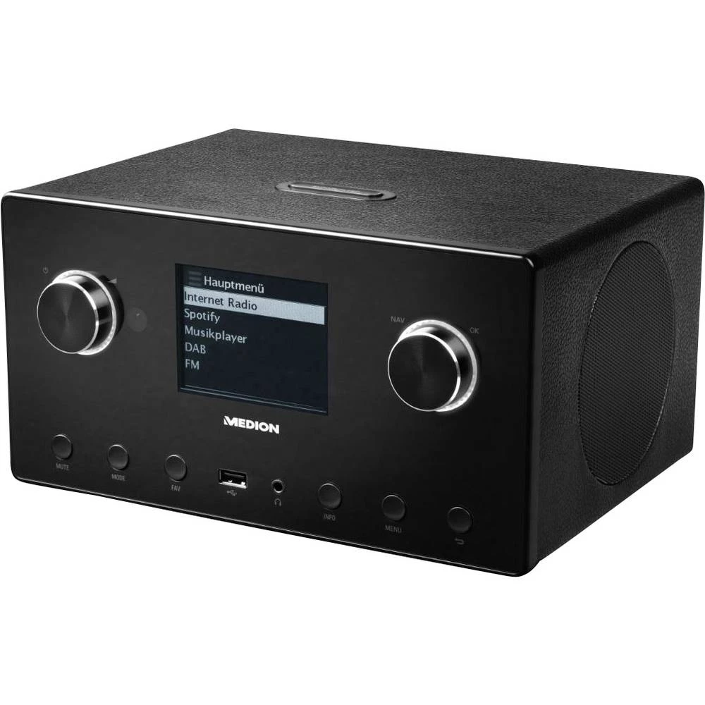 Internet Stolni radio Medion P85096 (MD87516) Bluetooth, AUX, DAB+, Internetski radio , UKW, WLAN Spotify, Multiroom mogućnost C slika