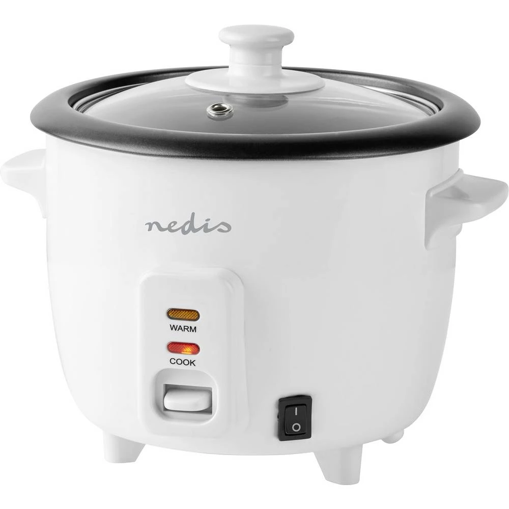 Nedis KARC06WT kuhalo riže bijela premaz protiv lijepljenja, indikatorska lampica slika