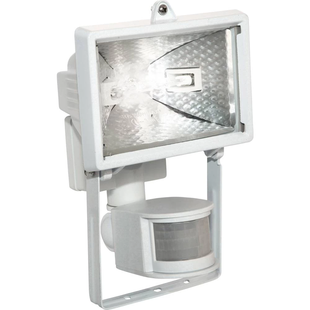 Vanjski reflektor sa senzorom pokreta Halogena žarulja 120 W R7s as - Schwabe Bijela slika