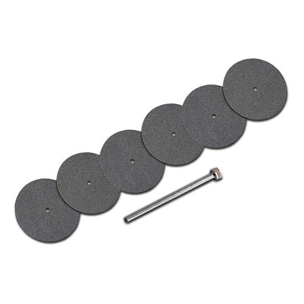 Donau Elektronik Rezne ploče-Set 6dje. Ø 22 mm s iglom 1632 22 mm slika