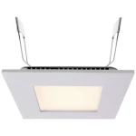 Deko Light 565153 LED Panel Square 8 LED ugradna svjetiljka  Energetska učinkovitost 2021: G (A - G)  LED fiksno ugrađena 7 W biserno svijetlo siva (RAL 9022)
