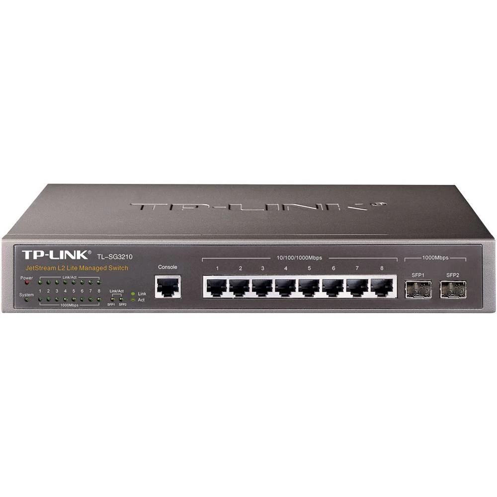 19 mrežni Switch uređaj RJ45/SFP TL-SG3210 TP-LINK 10-portni 1000 MBit/s slika
