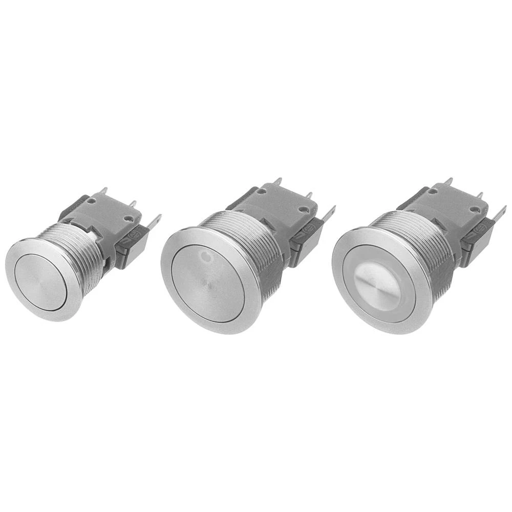 Schurter 1241.6624.1122000 1241.6624.1122000 tlačni prekidač 250 V/AC 3 A   zelena  IP67 1 St. slika