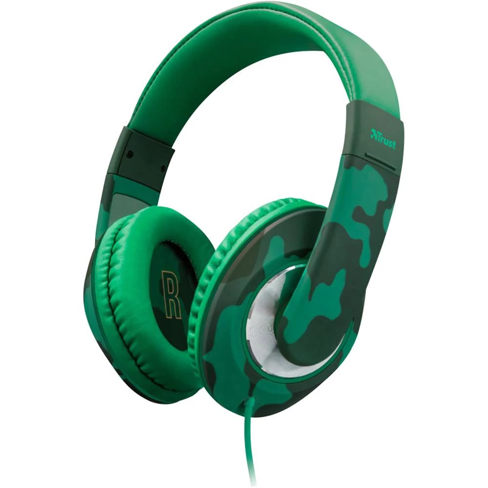 Trust Sonin Slušalice za djecuKamuflažno-zelena boja slika