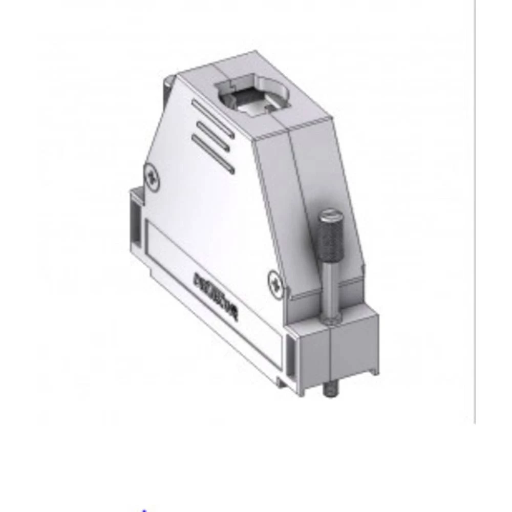 D-SUB kućište Broj polova: 50 Umjetna masa, metalizirana 180 ° Metalna DELTRON SWISS 1 ST slika