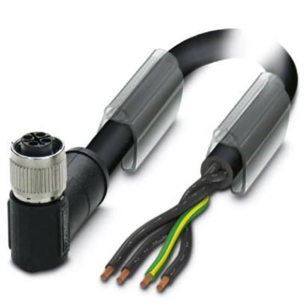 priključni kabel za senzor/aktivator ženski konektor, kutni 10.00 m Broj polova: 4 Phoenix Contact 1408854 SAC-4P-10,0-PUR/M12FR slika