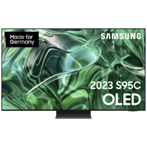 Samsung GQ65S95CATXZG OLED-TV 163 cm 65 palac Energetska učinkovitost 2021 F (A - G) ci+, dvb-c, dvb-s2, DVB-T2 hd, UHD, WLAN, Smart TV titan-crna slika