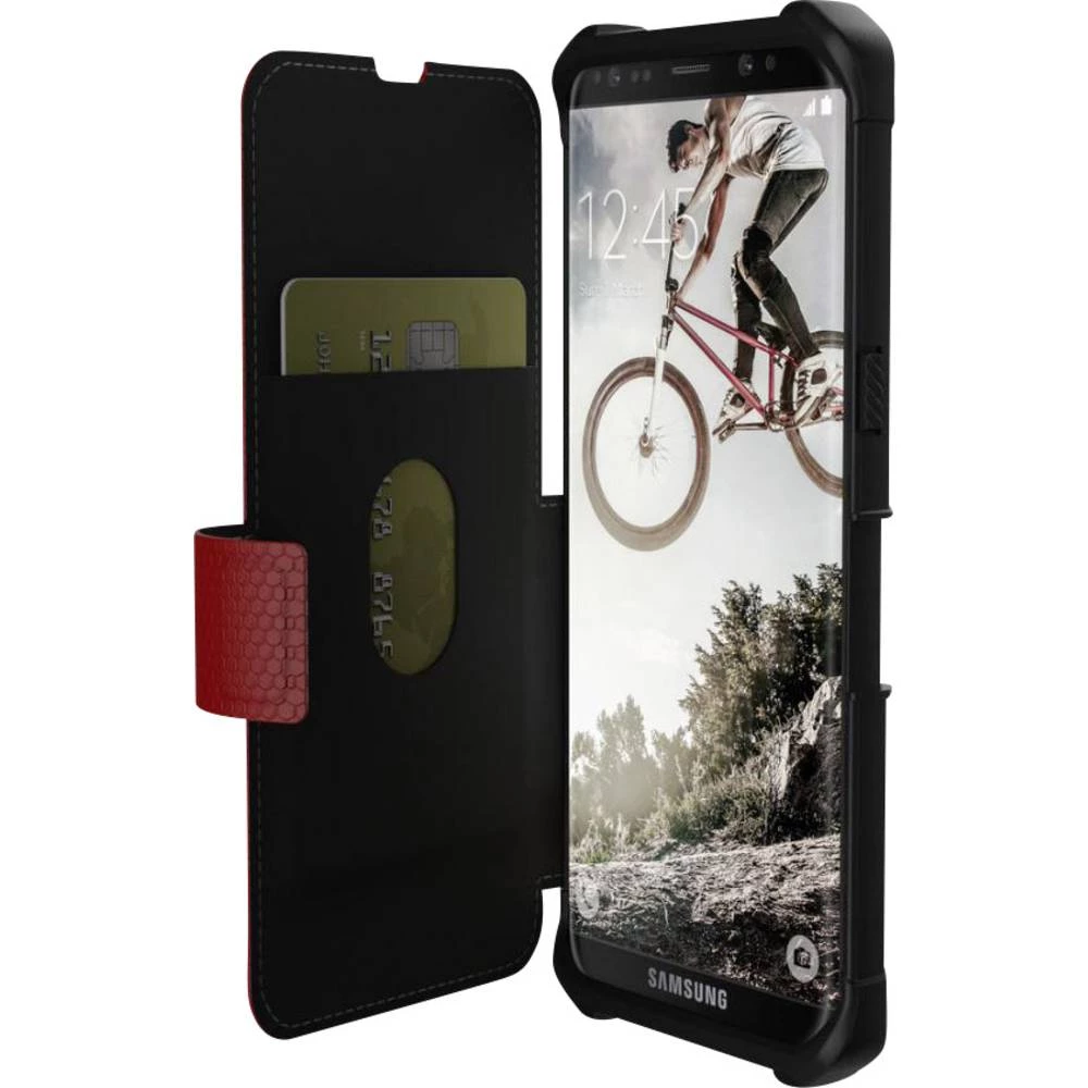 uag Metropolis Knjižica Pogodno za: Samsung Galaxy S8 Crvena slika