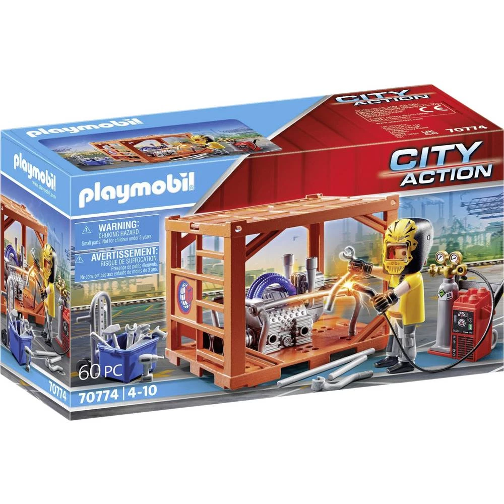 Playmobil® City Action Proizvodnja kontejnera 70774 slika