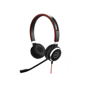 Jabra Evolve 40 MS Stereo Stereo slušalice USB Stereo, Sa vrpcom Na ušima Crna/crvena slika