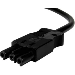 Adels-Contact 16626330 mrežni priključni kabel slobodan kraj - mrežni konektor Ukupan broj polova: 2 + PE crna 3.00 m 25 St.