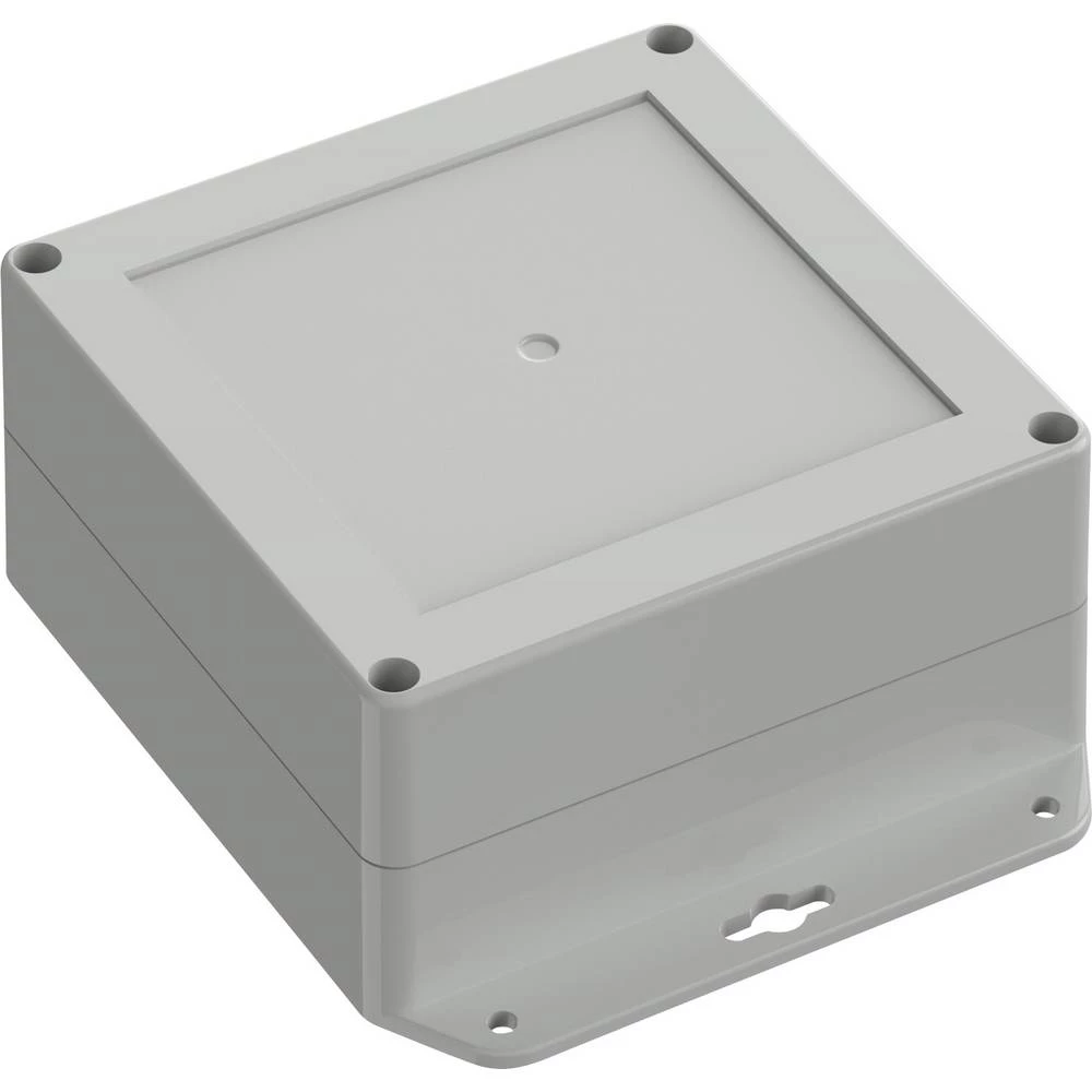 TRU COMPONENTS 6U07121206619 TC-13865320 industrijsko kućište 151.4 x 121.4 x 60 polikarbonat svijetlosiva 1 kom. slika