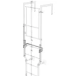 Günzburger Steigtechnik 68971 stepenica za stajanje montaža s alatom