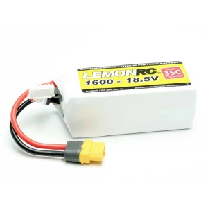 LemonRC lipo akumulatorski paket za modele 18.5 V 1600 mAh Broj ćelija: 5 35 C softcase XT60 slika