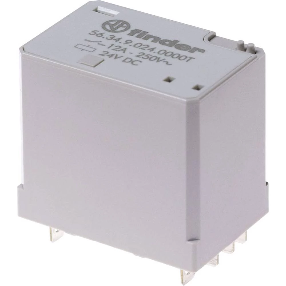 Finder 56.34.9.024.0000.T utični relej 24 V/DC 12 A 4 prebacivanje 10 St. slika