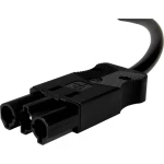 Adels-Contact 16316330 mrežni priključni kabel slobodan kraj - mrežni adapter Ukupan broj polova: 2 + PE crna 3.00 m 25 St.