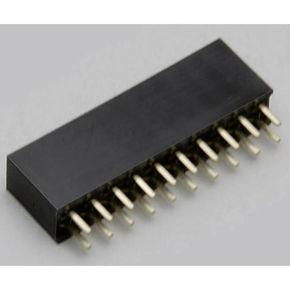 BKL Electronic Standardna letva sa ženskim kontaktima Broj redova: 2 Broj polova po redu: 7 10120708 1 ST slika