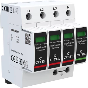 Citel 821410244 DACF25S-31-275 modul za prenaponsku zaštitu Zaštita od prenapona za: razdjelni ormar 25 kA 1 St. slika