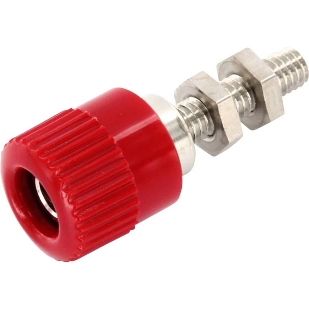 Stezaljka s polovima Signalno-crvena 6 A econ connect 100 ST slika