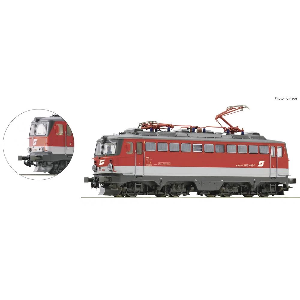 Roco 70604 H0 električna lokomotiva 1142 685-5 ÖBB-a slika