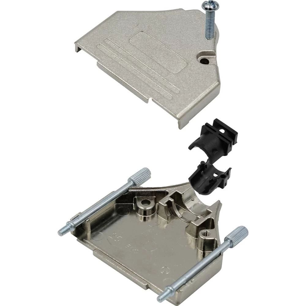MH Connectors DTZK15-RA-K Broj polova (broj): 15 cink lijevani niklovani 180 ° srebrna 1 kom. slika