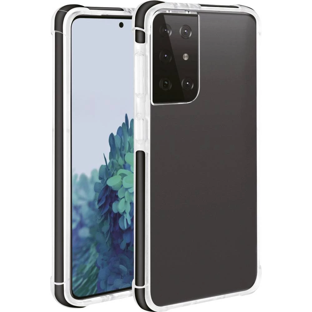 Vivanco Rock Solid stražnji poklopac za mobilni telefon Samsung crna, prozirna slika