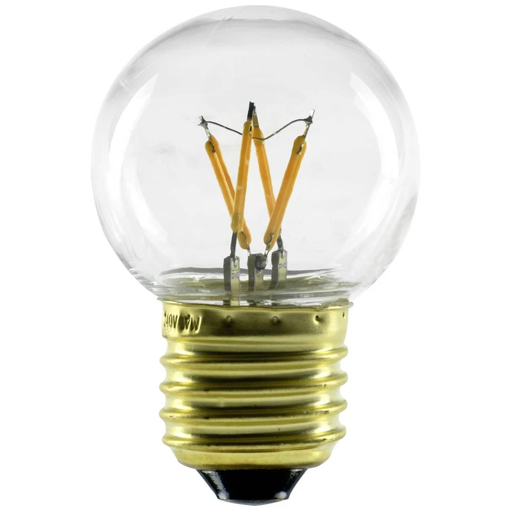 Segula 55209 LED Energetska učinkovitost 2021 G (A - G) E27  1.5 W = 10 W toplo bijela (Ø x D) 45 mm x 70 mm  1 St. slika