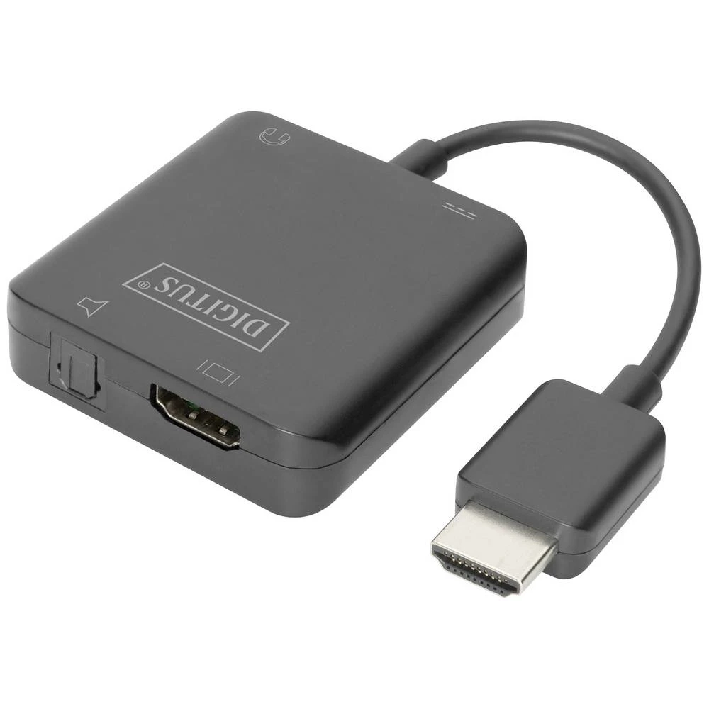 Digitus AV, računalo, digitalni audio, prijenosno računalo, televizor, monitor, TV, prijamnik, video pretvarač DA-70475 [ - HDMI, utičnica, Toslink] 1920 x 1080 Pixel, 3840 x 2160 Pixel slika