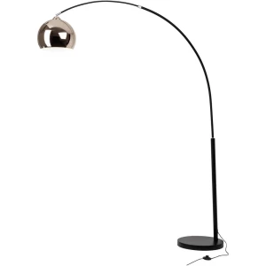Brilliant Nereide 92645/29 Podna svjetiljka LED E27 60 W Crna, Bakrena slika