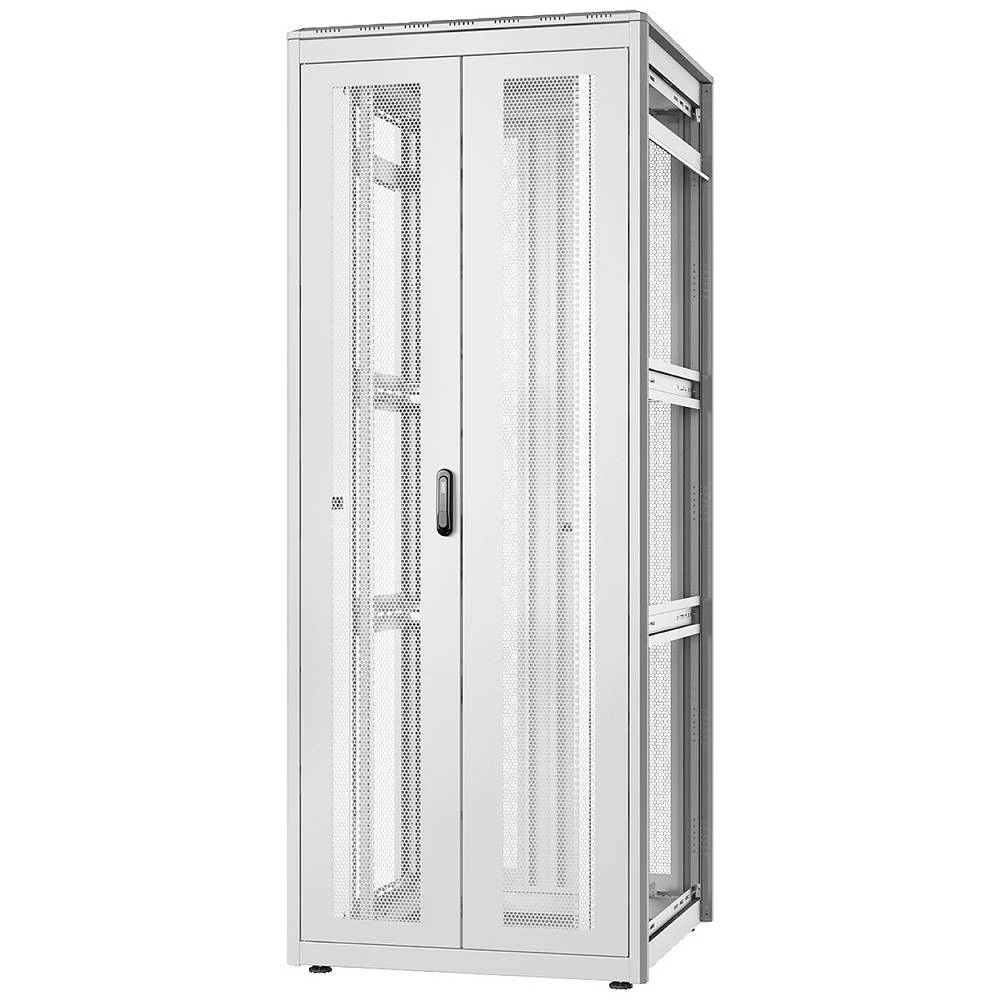 Mrežni ormar 42U Unique, 2053x800x800 mm, perforirana prednja vrata, perforirana dvostruka stražnja vrata, siva Digitus DN-31119 19'' serverski ormar (Š x V x D) 1000 x 2053 x 800 mm 42 U siv slika