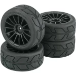 Reely 1:10 cestovni model kompletni kotači speed 15 krakova crna 4 St.
