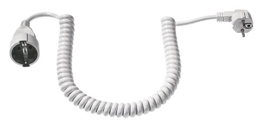 Bachmann 672.280 Mrežni kabel, priključni kabel za štednjak Bachmann 672.280 Bijeli 2m kabel za napajanje Bijela slika