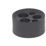 Wiska MFD 40/02/070-01/100-02/115 višestruki uložak za brtvljenje otporno na udarce, sa zaštitom od potega   M40  plastika crna (RAL 9005) 25 St.