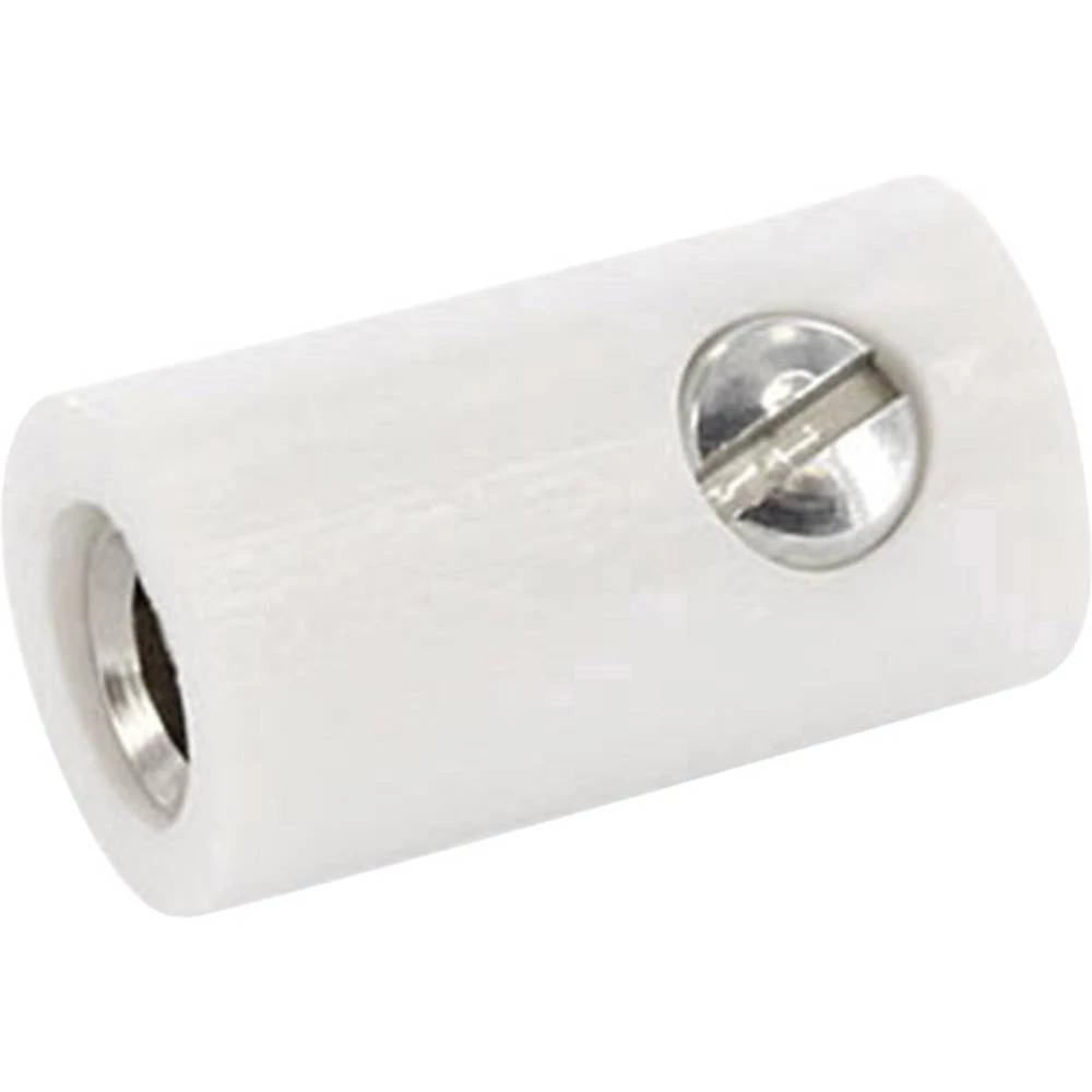 Laboratorijski muški konektor Konektor, ravni Zatik-&Oslash;: 2.6 mm Bijela econ connect 100 ST slika