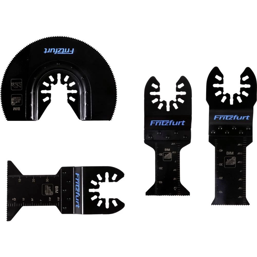 FRITZFURT 3501-2014 bimetal komplet dodatne opreme za višenamjenski alat 4-dijelni 1 Set slika