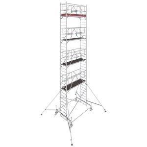 Krause 774071 FahrGerüst aluminij na roli mobilna Radna visina (maks.): 10.50 m srebrna 297 kg slika