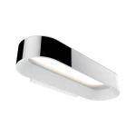 LED zidno svjetlo za kupaonicu 20 W Toplo-bijela Paulmann 70948 Agena Krom boja, Bijela (mat)