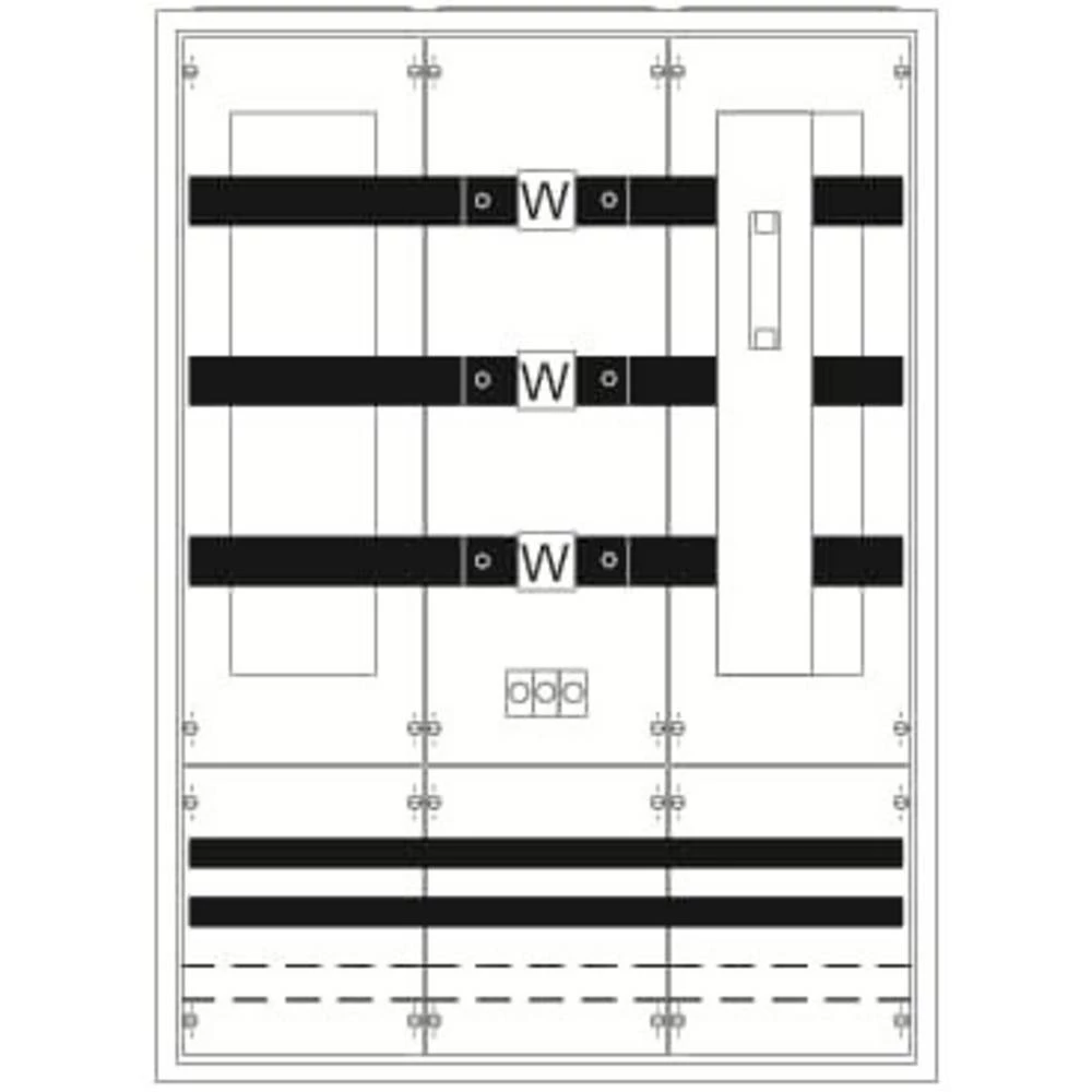 Striebel & John 2CPX032946R9999 KS4014 razvodni ormar nadžbukna  Broj redova = 3 slika