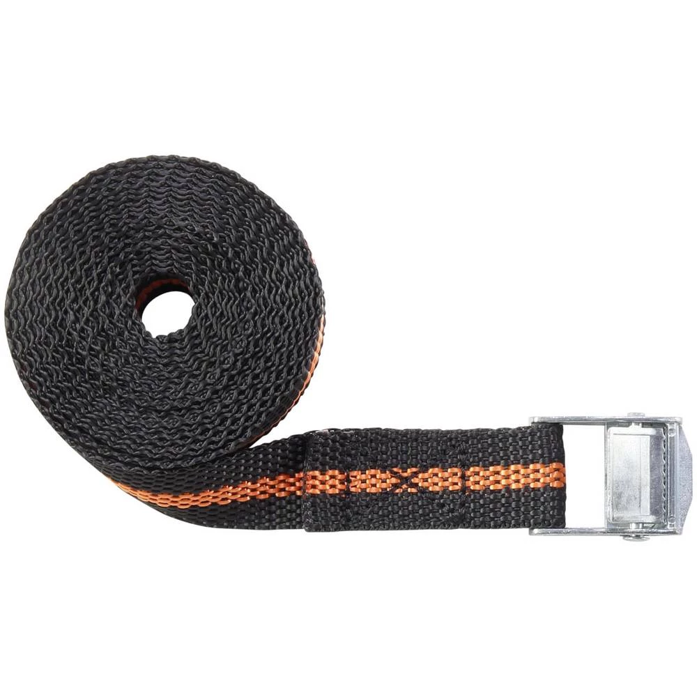 Zatezna traka sa steznom kopčom LC vučno vezivanje (pojedinačno/izravno)=125 daN (D x Š) 3 m x 25 mm TOOLCRAFT 1493500 slika