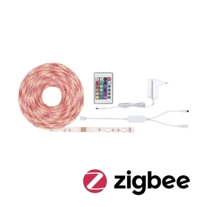 SimpLED LED traka Smart Home Zigbee RGB kompletan set 5m 20W 450lm 30LEDs/m RGB 24VA Paulmann  70534 led traka-kompletan set   230 V 5 m RGB slika