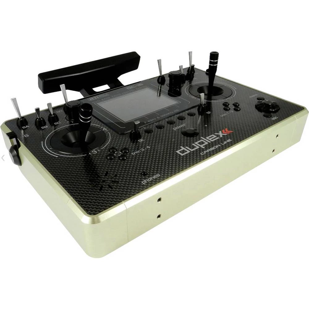 Jeti DC-16 II žuta panel daljinski upravljač 2,4 GHz Broj kanala: 24 slika