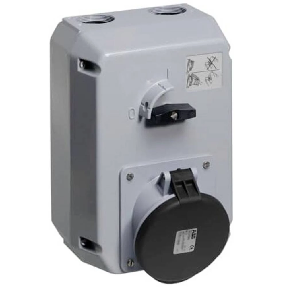 ABB 332MM7 2CMA167994R1000 CEE zidna utičnica 32 mA 4-polni  1 St. slika