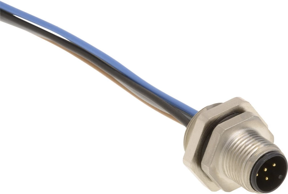 Aktuatorsko-senzorski ugradbeni konektor, M12 ugradbeni utikač, broj polova (RJ): 5 Harting 21 03 311 1501 21 03 311 1501 1 kom. slika